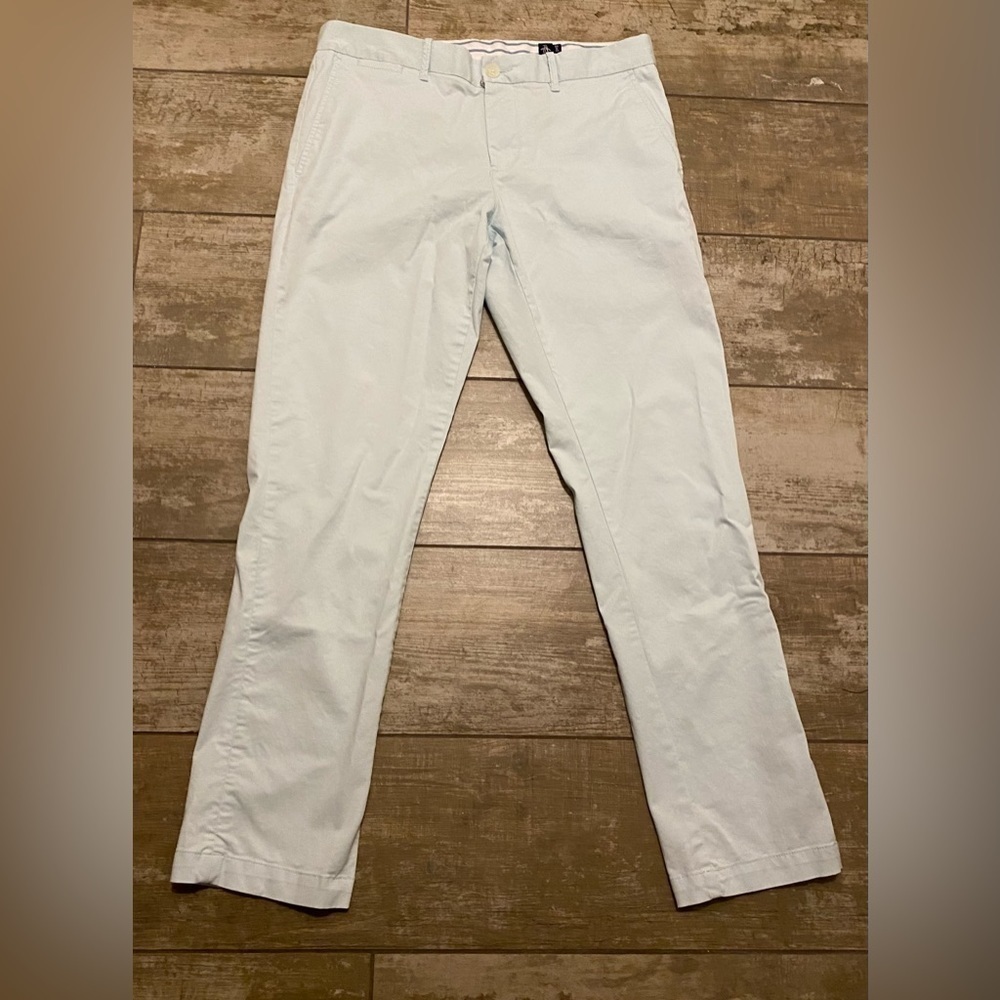 Penguin slim fit light blue pants 33x32
